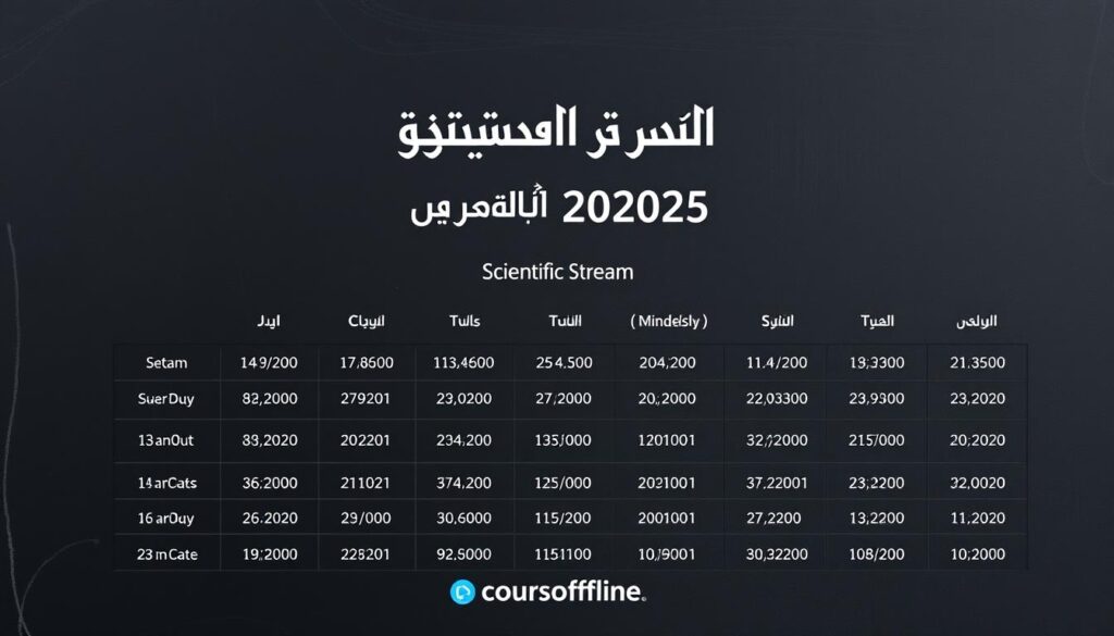 جدول امتحانات البكالوريا2025