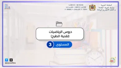 دروس الرياضيات: التماثل المحوري – الدرس الثاني (تعريف وخصائص) 6 15