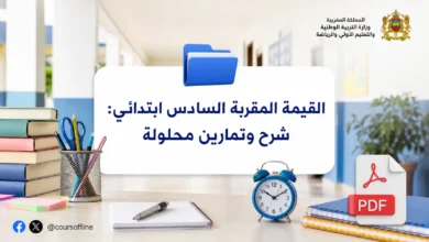القيمة المقربة السادس ابتدائي: شرح وتمارين محلولة 3 القيمة المقربة السادس ابتدائي: شرح وتمارين محلولة