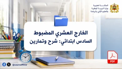 الخارج العشري المضبوط السادس ابتدائي: شرح وتمارين 2 الخارج العشري المضبوط السادس ابتدائي: شرح وتمارين