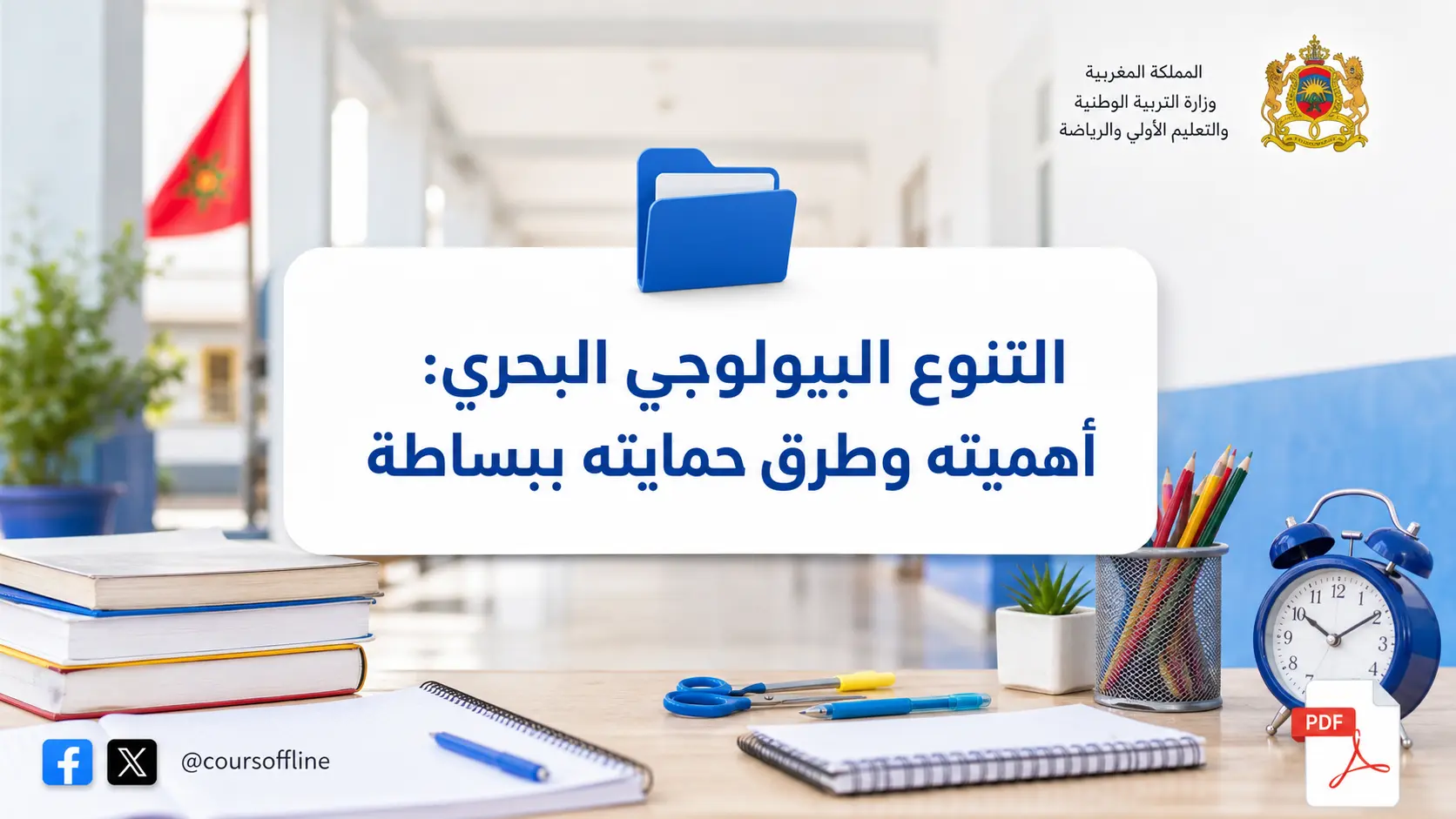 التنوع البيولوجي البحري: أهميته وطرق حمايته ببساطة
