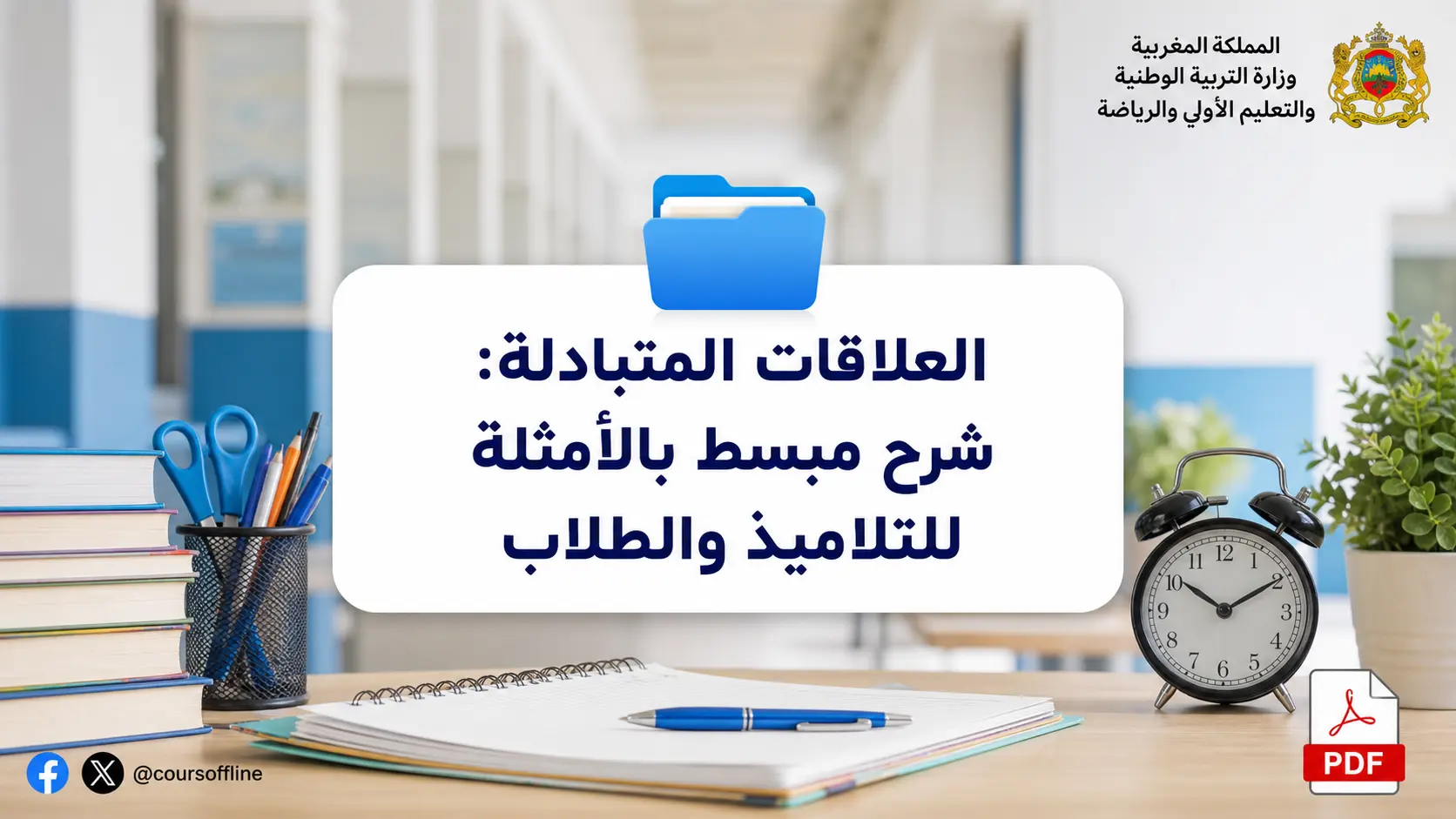 العلاقات المتبادلة: شرح مبسط بالأمثلة للتلاميذ والطلاب 1 العلاقات المتبادلة: شرح مبسط بالأمثلة للتلاميذ والطلاب