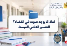لماذا لا يوجد صوت في الفضاء؟ التفسير العلمي المبسط 3 لماذا لا يوجد صوت في الفضاء؟ التفسير العلمي المبسط