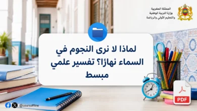 لماذا لا نرى النجوم في السماء نهارًا؟ تفسير علمي مبسط 2 لماذا لا نرى النجوم في السماء نهارًا؟ تفسير علمي مبسط
