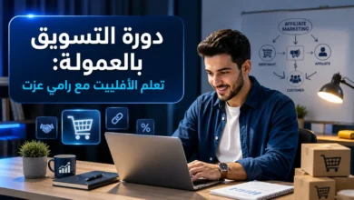 دورة التسويق بالعمولة: تعلم الأفلييت مع رامي عزت 21 دورة التسويق بالعمولة