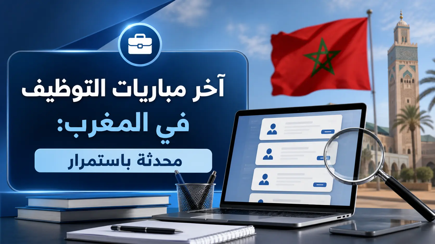 آخر مباريات التوظيف في المغرب