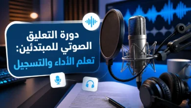 دورة التعليق الصوتي للمبتدئين: تعلم الأداء والتسجيل 19 دورة التعليق الصوتي