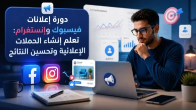 دورة إعلانات فيسبوك وإنستغرام: تعلم إنشاء الحملات الإعلانية وتحسين النتائج 4 دورة إعلانات فيسبوك وإنستغرام