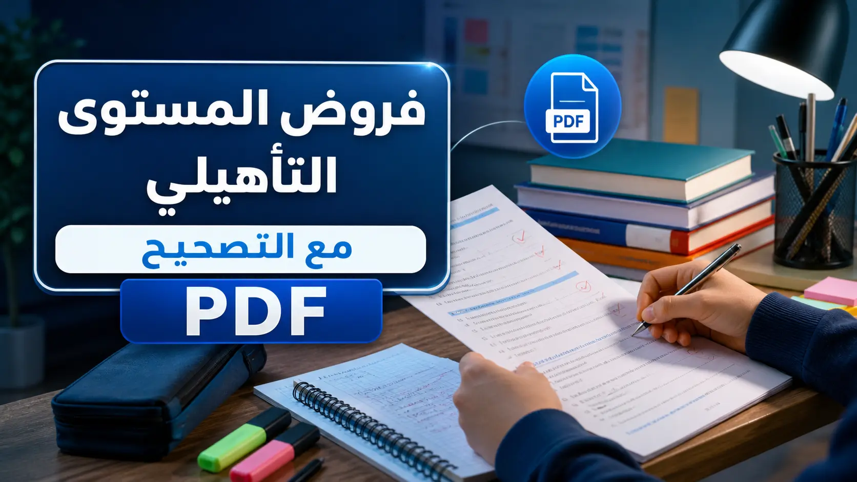 فروض المستوى التأهيلي مع التصحيح PDF