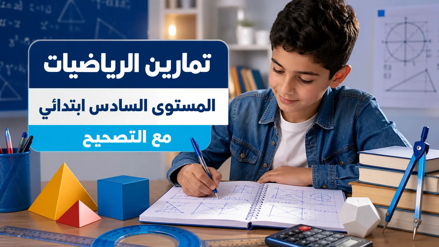 تمارين الرياضيات المستوى السادس ابتدائي مع التصحيح 1 تمارين الرياضيات المستوى السادس ابتدائي مع التصحيح
